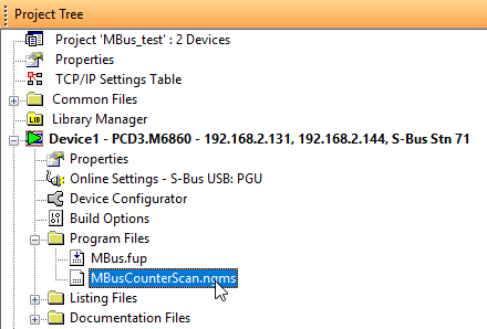 PG5 Project Tree - NG-MScan 2